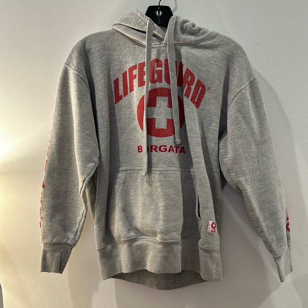 Grey lifeguard hoodie